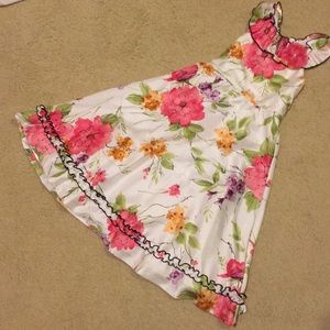 Bonnie Jean spring floral dress